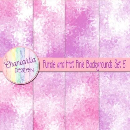 purple and hot pink digital paper backgrounds