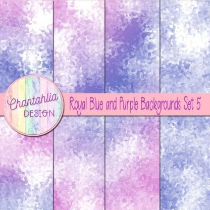 royal blue and purple digital paper backgrounds