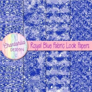 royal blue fabric look papers