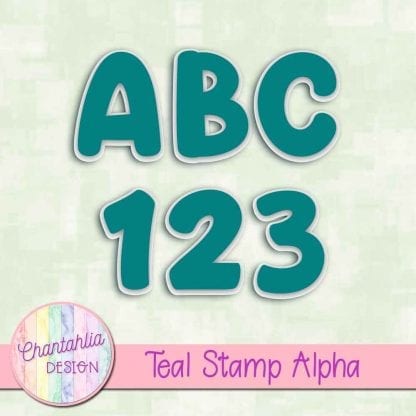 teal stamp alpha