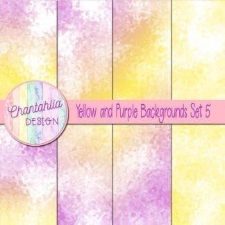 yellow and purple digital paper backgrounds