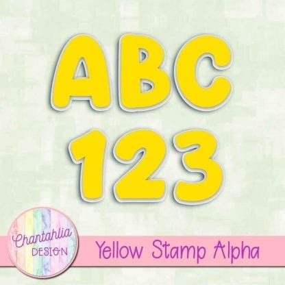 yellow stamp alpha