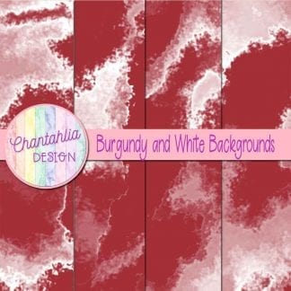 Free burgundy and white digital paper backgrounds