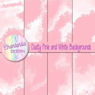 Free dusty pink and white digital paper backgrounds