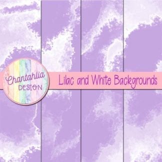 Free lilac and white digital paper backgrounds