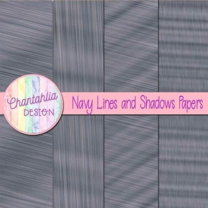 Free navy lines and shadows digital papers