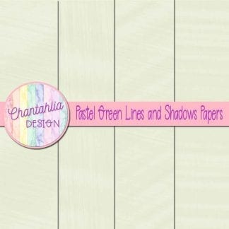 Free pastel green lines and shadows digital papers