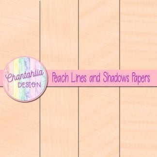 Free peach lines and shadows digital papers