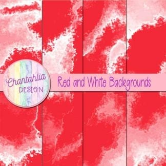 Free red and white digital paper backgrounds