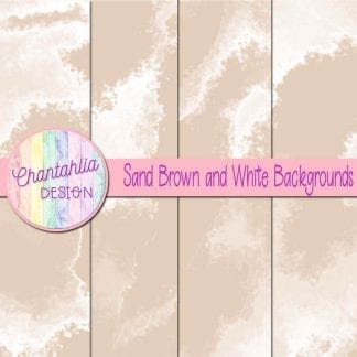 Free sand brown and white digital paper backgrounds