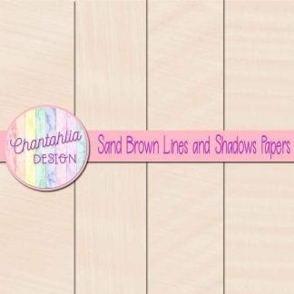 Free sand brown lines and shadows digital papers