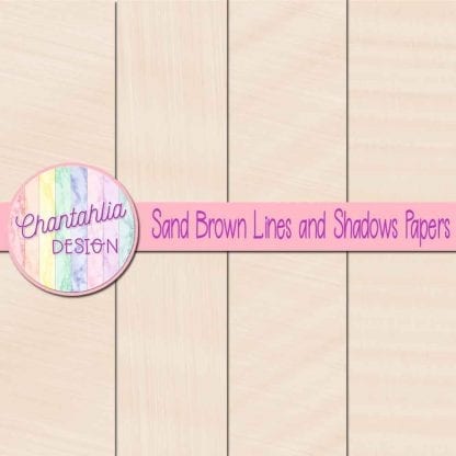 Free sand brown lines and shadows digital papers