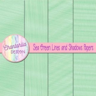 Free sea green lines and shadows digital papers