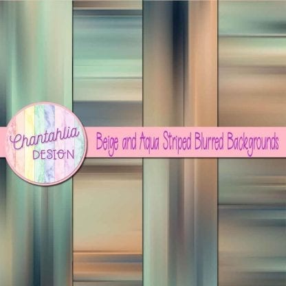 free beige and aqua striped blurred backgrounds