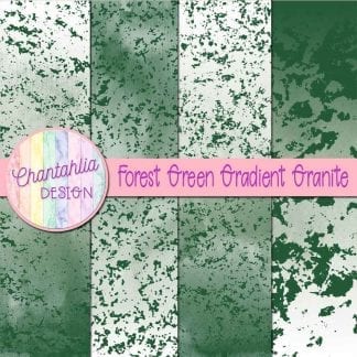 Free forest green gradient granite digital papers