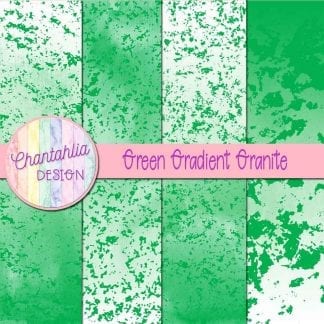 Free green gradient granite digital papers