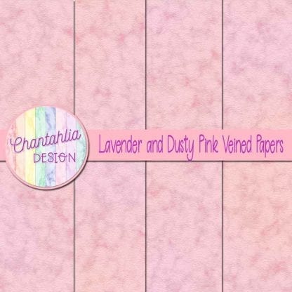 free lavender and dusty pink veined papers