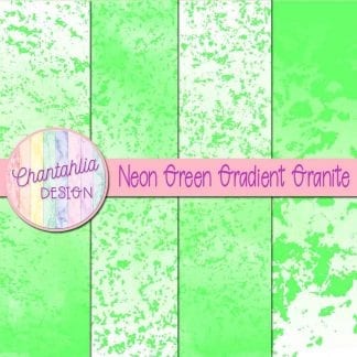 Free neon green gradient granite digital papers