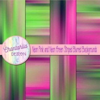 free neon pink and neon green striped blurred backgrounds