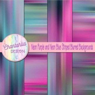 free neon purple and neon blue striped blurred backgrounds