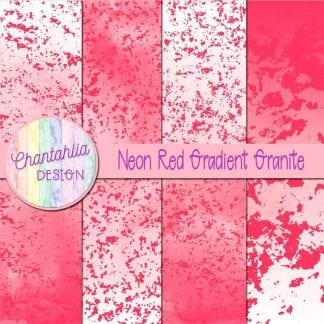 Free neon red gradient granite digital papers
