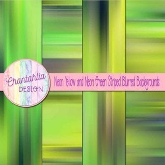 free neon yellow and neon green striped blurred backgrounds