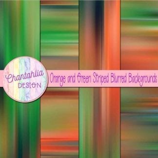 free orange and green striped blurred backgrounds