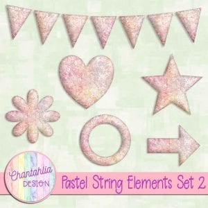 Free design elements / clip art for digital scrapbooking and other crafts