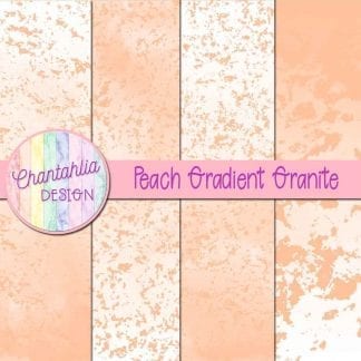 Free peach gradient granite digital papers