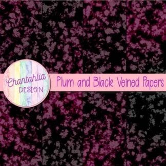 free plum and black veined papers