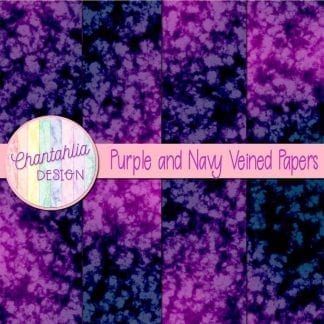 free purple and navy veined papers