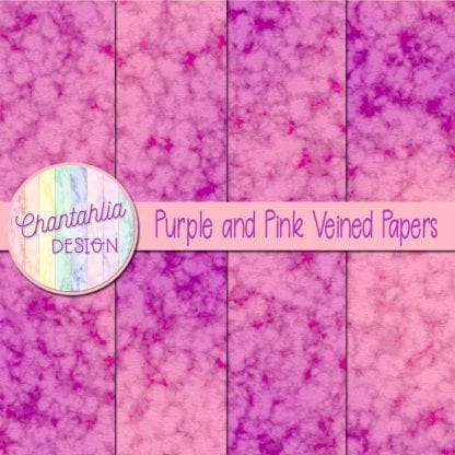 free purple and pink veined papers