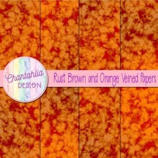 free rust brown and orange veined papers