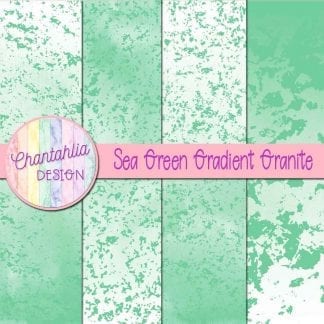 Free sea green gradient granite digital papers