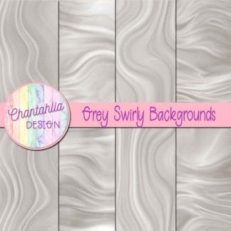Free grey swirly backgrounds digital papers