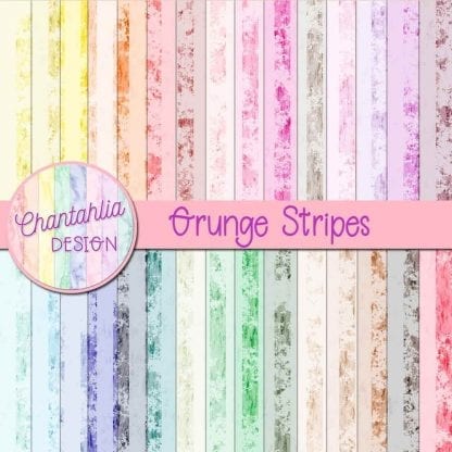 Free grunge stripes digital papers