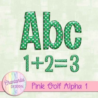 Free alpha in a Pink Golf theme