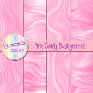 Free pink swirly backgrounds digital papers