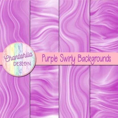 Free purple swirly backgrounds digital papers