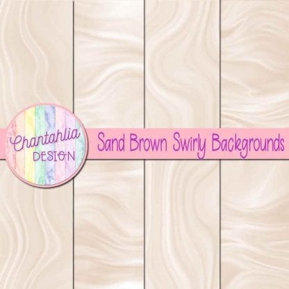 Free sand brown swirly backgrounds digital papers