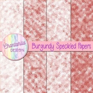 free burgundy speckled digital papers