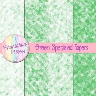 free green speckled digital papers