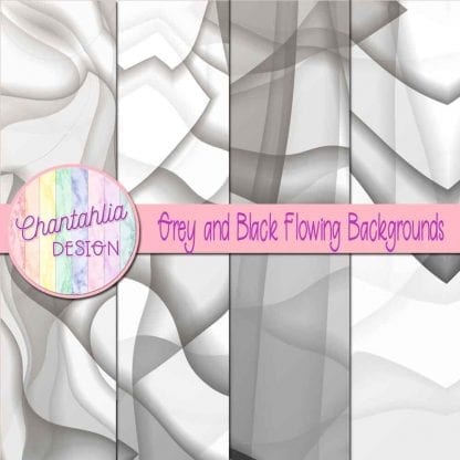 Free grey and black flowing backgrounds
