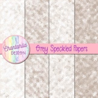 free grey speckled digital papers