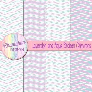 Free lavender and aqua broken chevrons digital papers