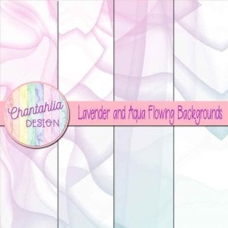 Free lavender and aqua flowing backgrounds