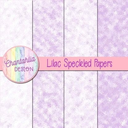 free lilac speckled digital papers
