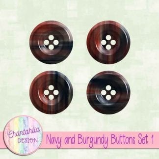 Free navy and burgundy buttons