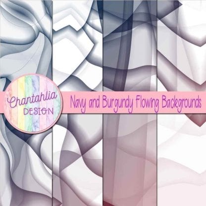 Free navy and burgundy flowing backgrounds