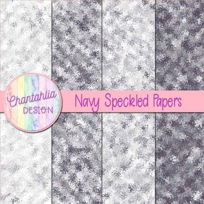 free navy speckled digital papers